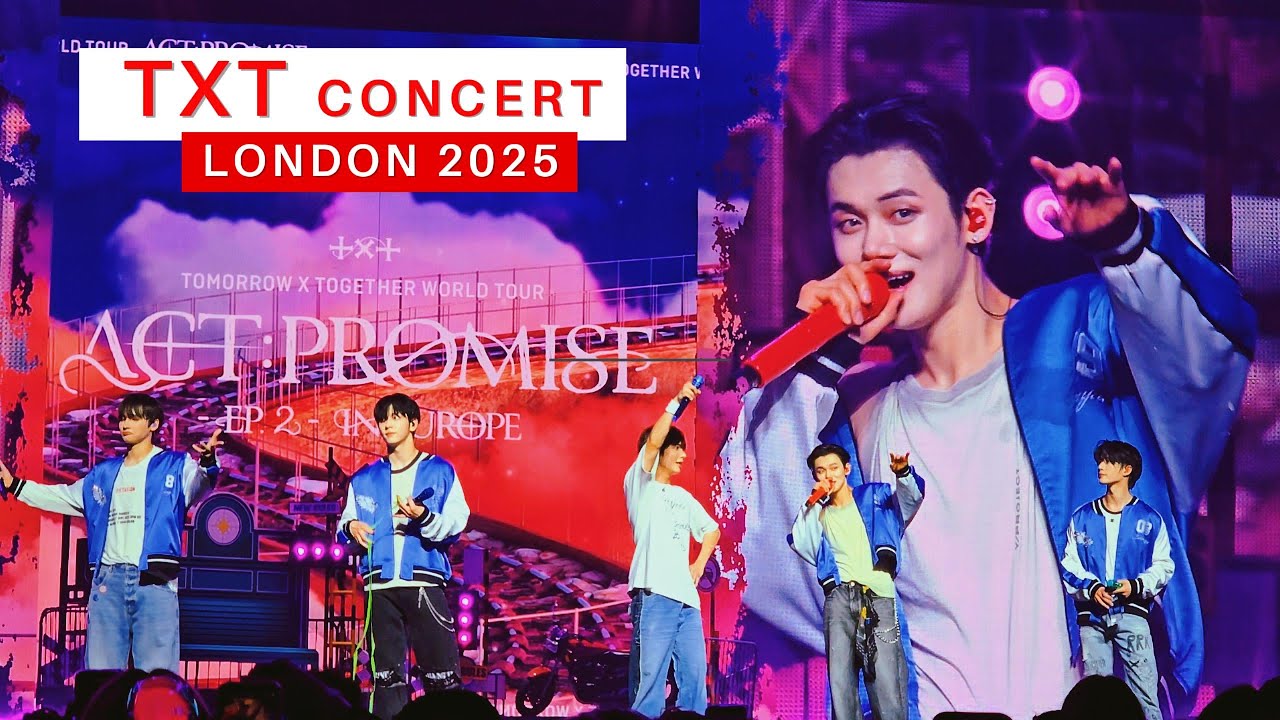 [4K] TXT - TOMORROW X TOGETHER WORLD TOUR ACT: PROMISE - EP. 2 EUROPE | 25/03/2025 London