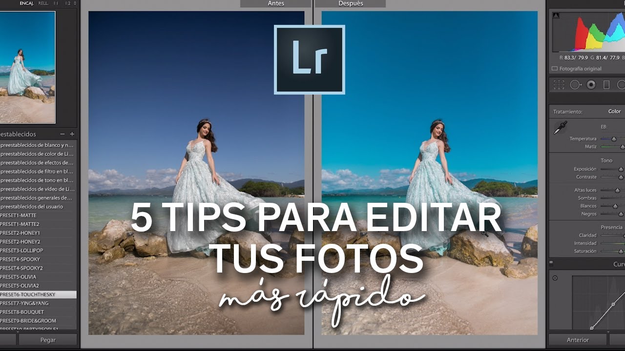 5 tips para editar tus fotos m&aacute;s r&aacute;pido
