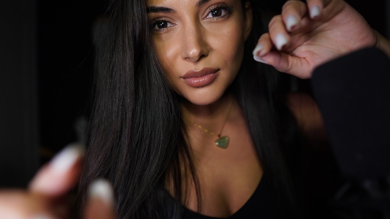 ASMR Hand Movements | Whispered Energy Plucking