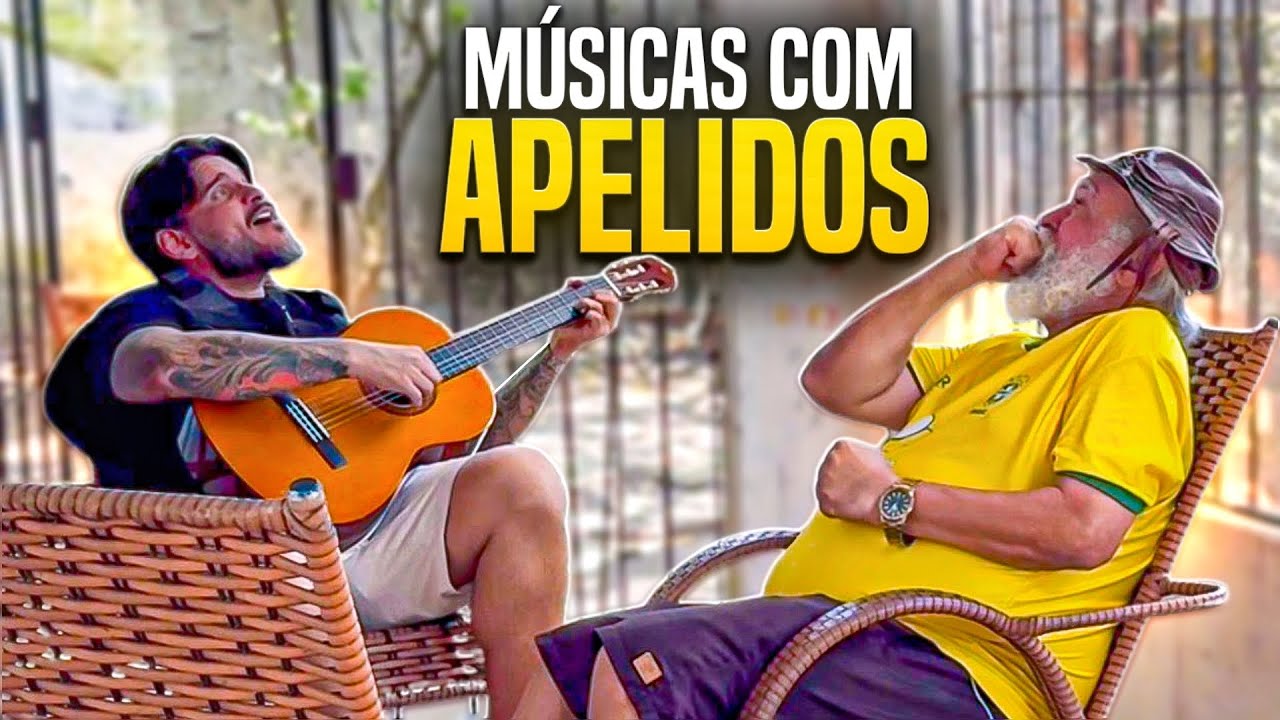 MANETIKIN MOSTROU ALGUMAS MÚSICAS COM APELIDOS DO VOVÔ 🤣| TURMA DO SÍTIO 