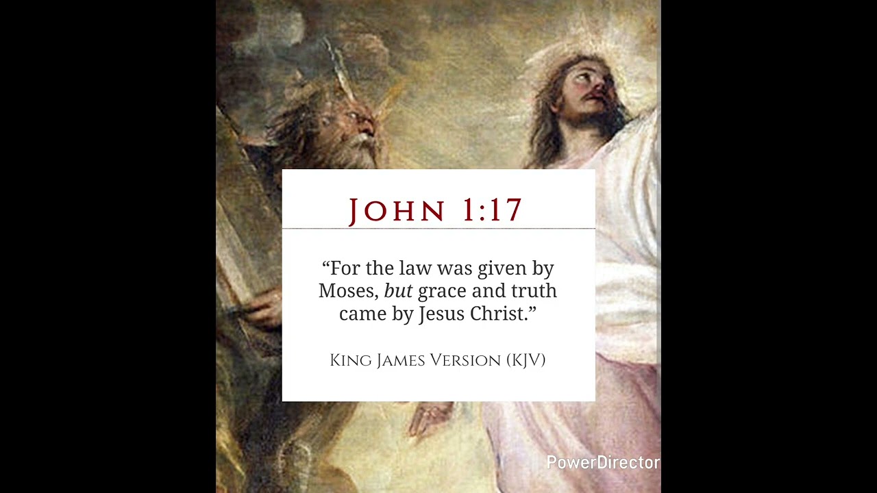 Moses vs Jesus or Law vs Grace #biblestudy #bibleverse #bible #grace #Jesus #Moses #Law #God #love
