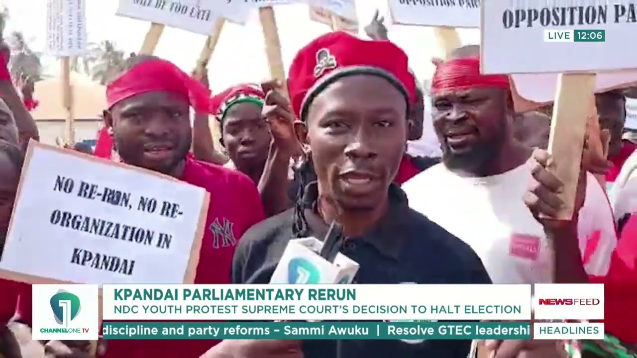 Kpandai Rerun: NDC Youth Protest Supreme Court Decision | News Feed