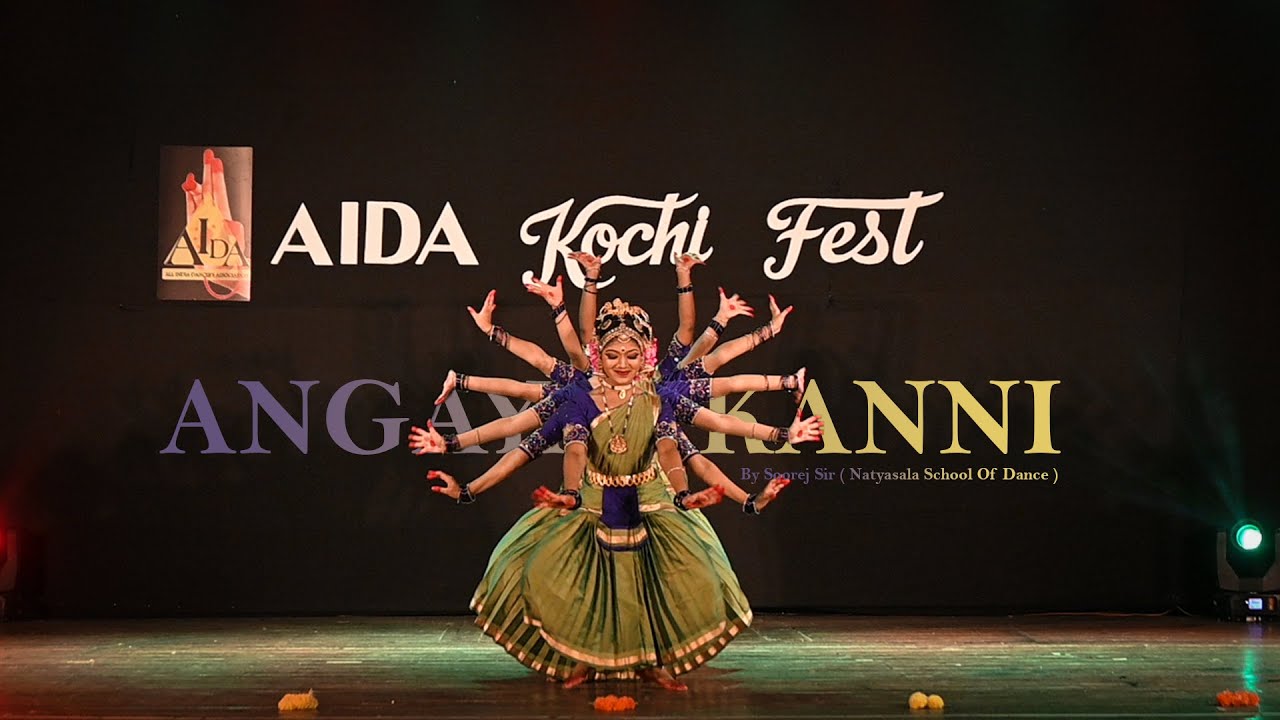 Angayarkanni Classical Group By Soorej Nair AIDA kochi Fest 2025 #Navarasa #Angayarkanni #Natyasala