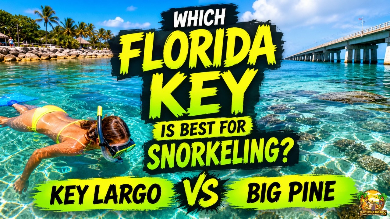 WHICH FLORIDA KEY IS BEST FOR SNORKELING FROM SHORE? KEY LARGO VS BIG PINE 🐠