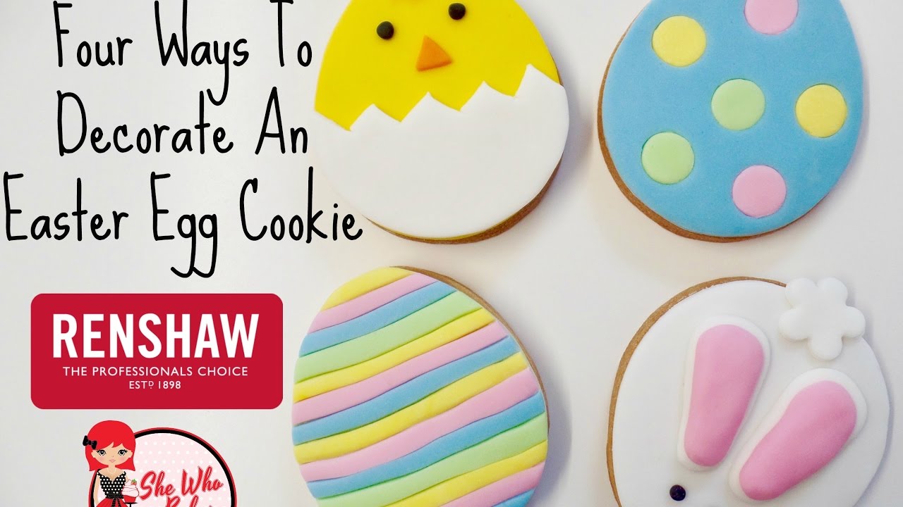 Easter Egg Sugar Cookies with She Who Bakes & Renshaw