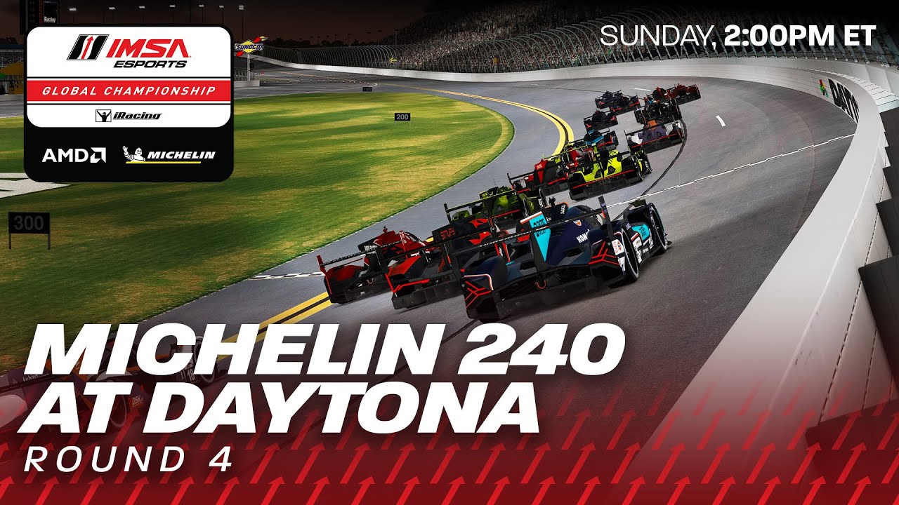 2025 IMSA Esports Global Championship | Round 4 | Michelin 240 at Daytona International Speedway