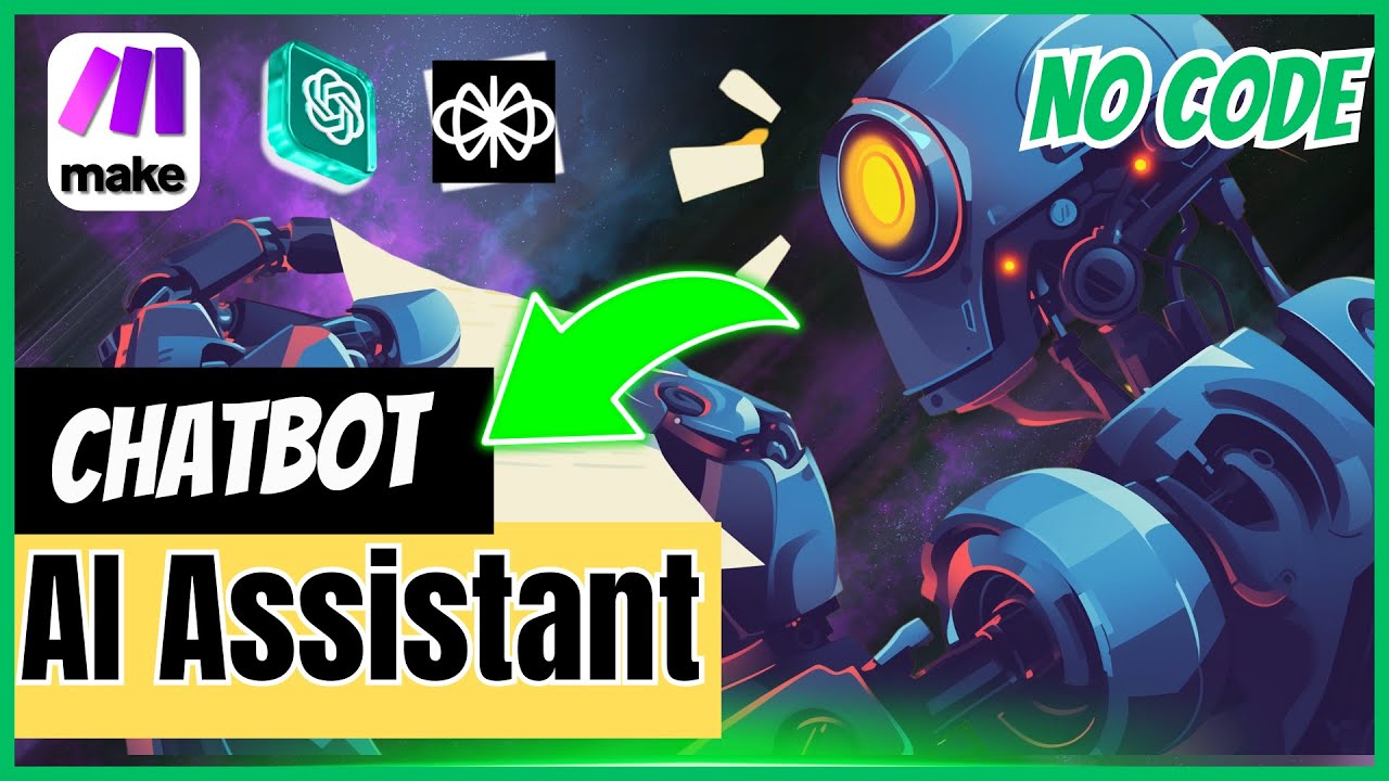 How to build AI Chatbot with OpenAI Assistants, Voiceflow & make.com  | Step by Step Tutorial