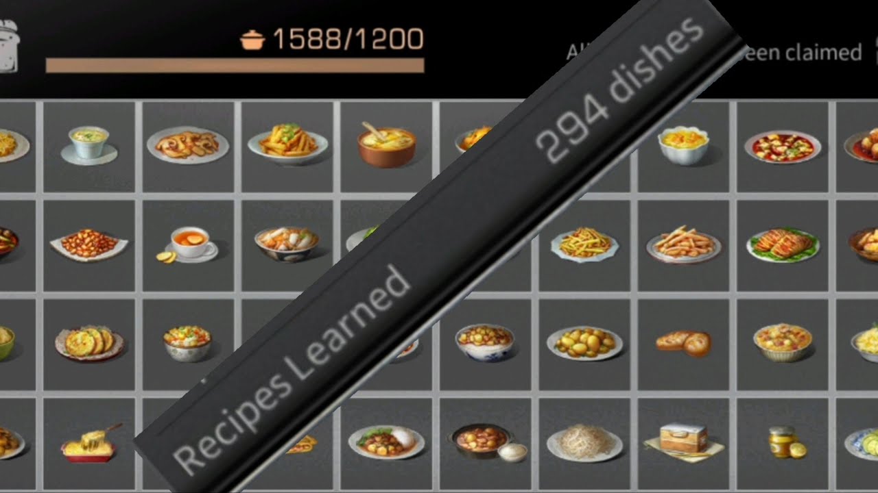 Life After: All Recipes in LifeAfter before 17/9/2020 upgrade (294 Recipes)