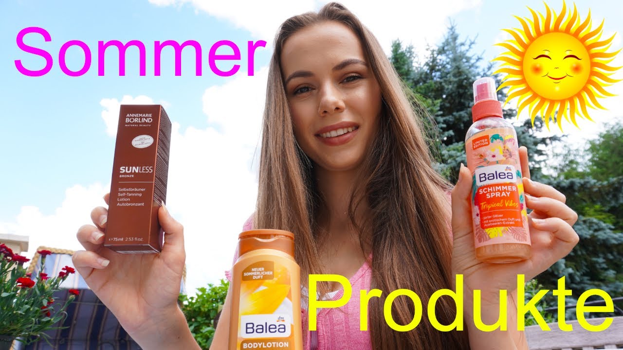 Drogerieprodukte für den Sommer 2021 🥰🌞  | Beauty 💄