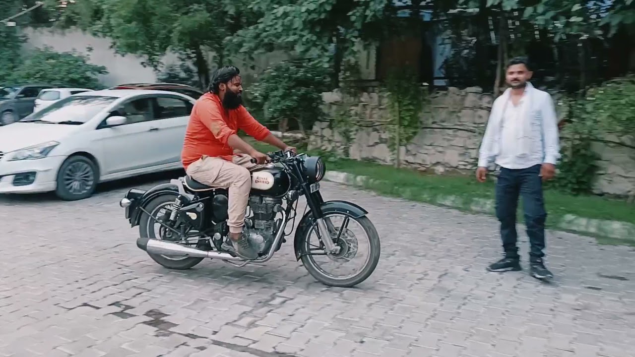 folding seat  royal enfield classic🔥