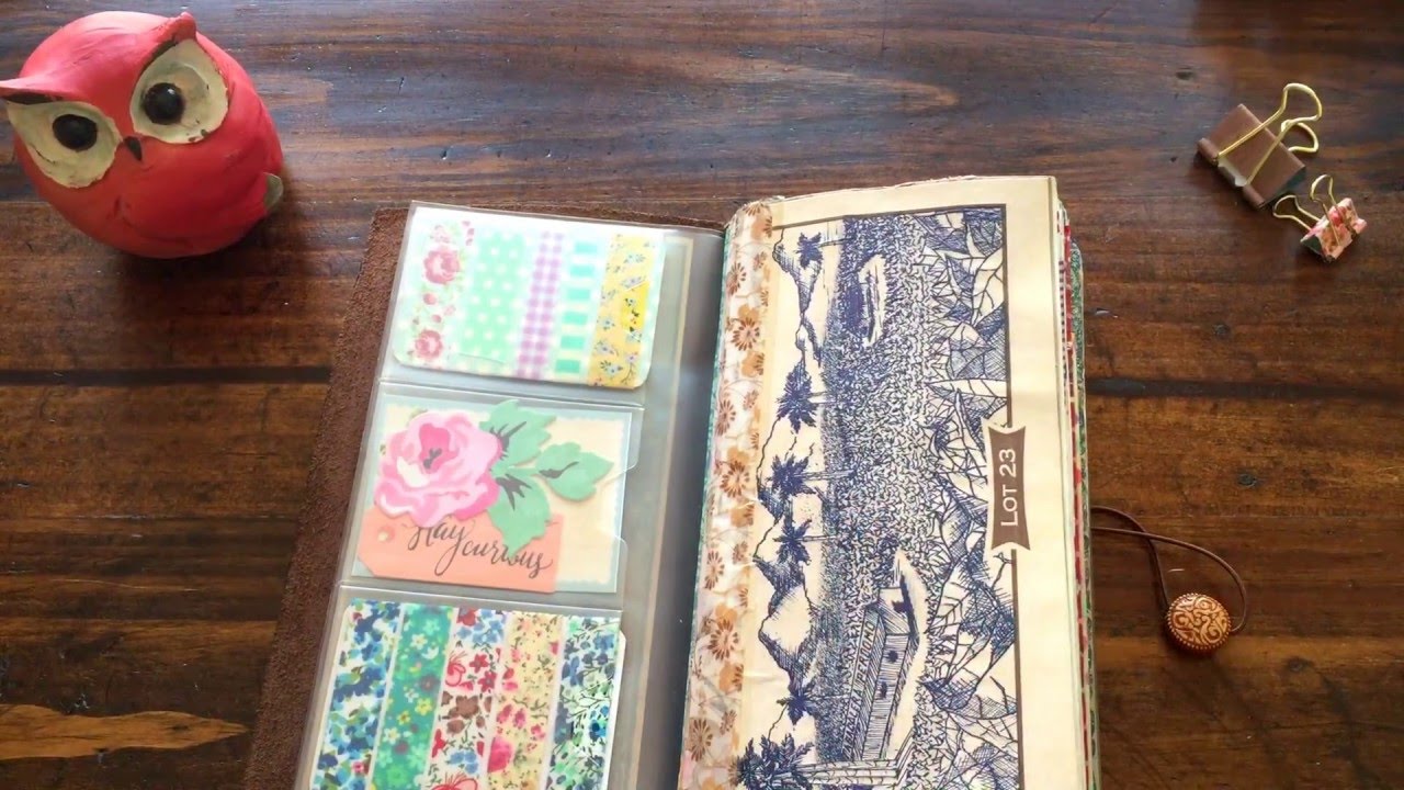 Midori Travelers Notebook Setup and Introduction!!