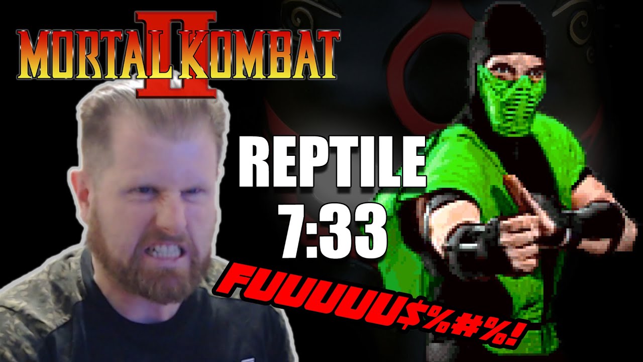 I JUST MISSED IT! Mortal Kombat II Speedrun - Reptile - 7:33 [INSANE]
