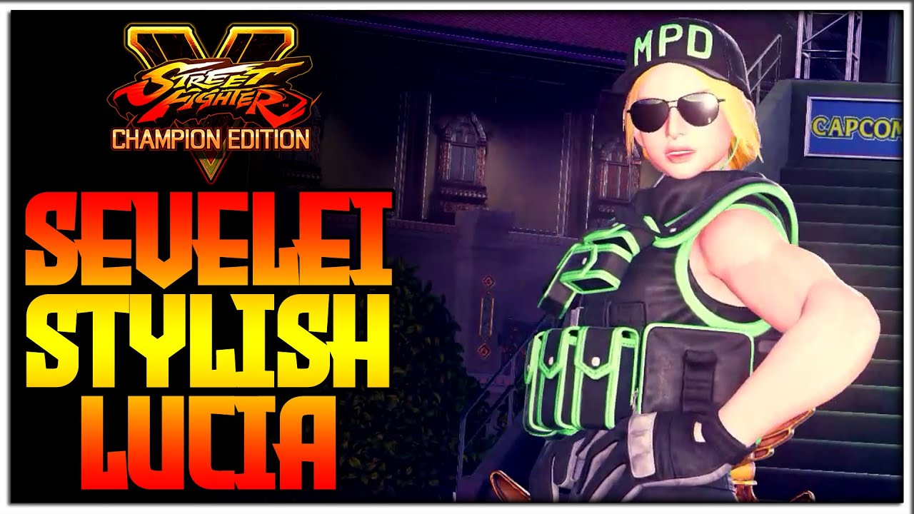 Awesome Lucia Comebacks | SFV Champion Edition - Sevelei Stylish Lucia Compilation  - Season 5