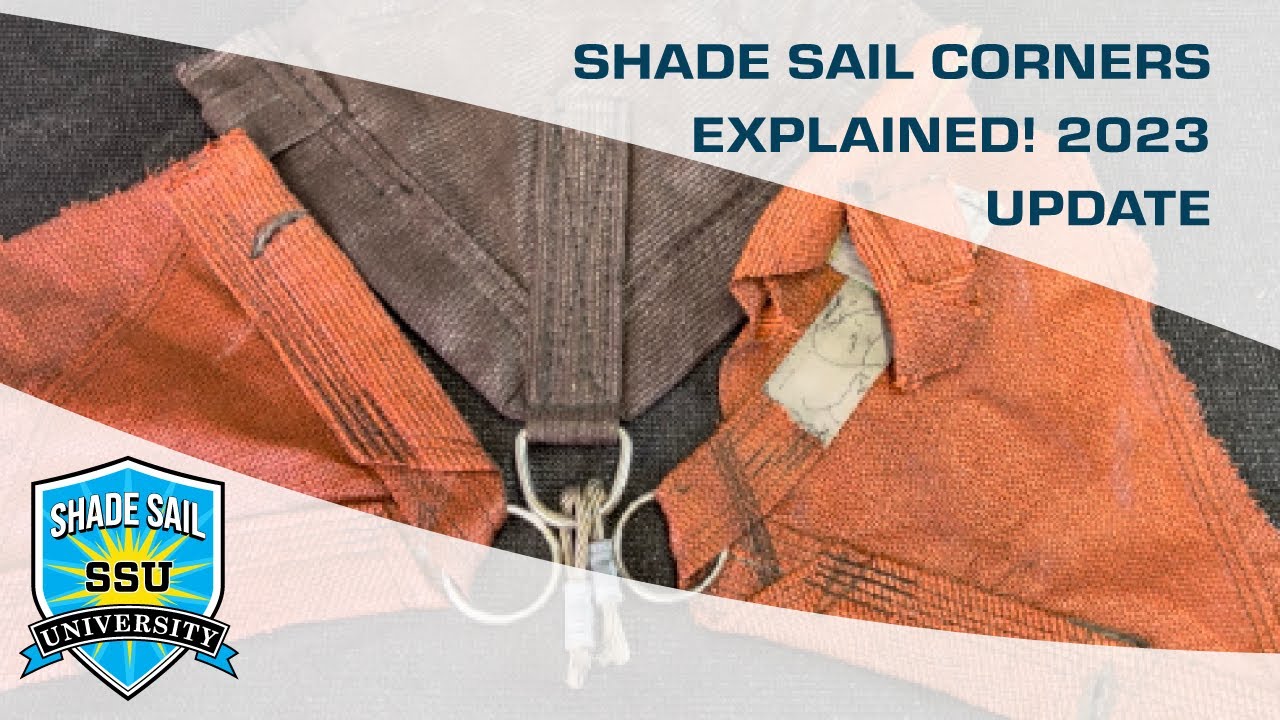Shade Sail Corners Explained | Update 10 Years Later!
