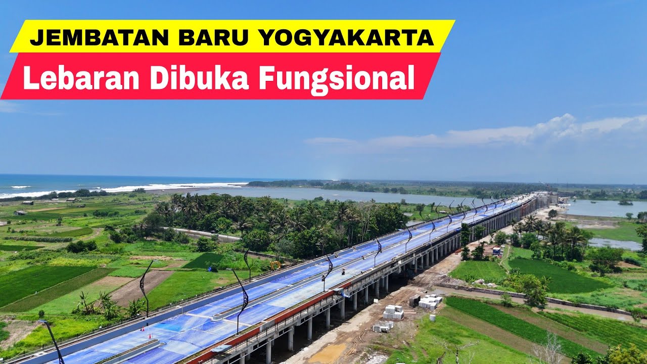 Jembatan Baru Dan Terpanjang Di Yogyakarta Akan Dibuka Libur Lebaran | Jembatan Pandansimo