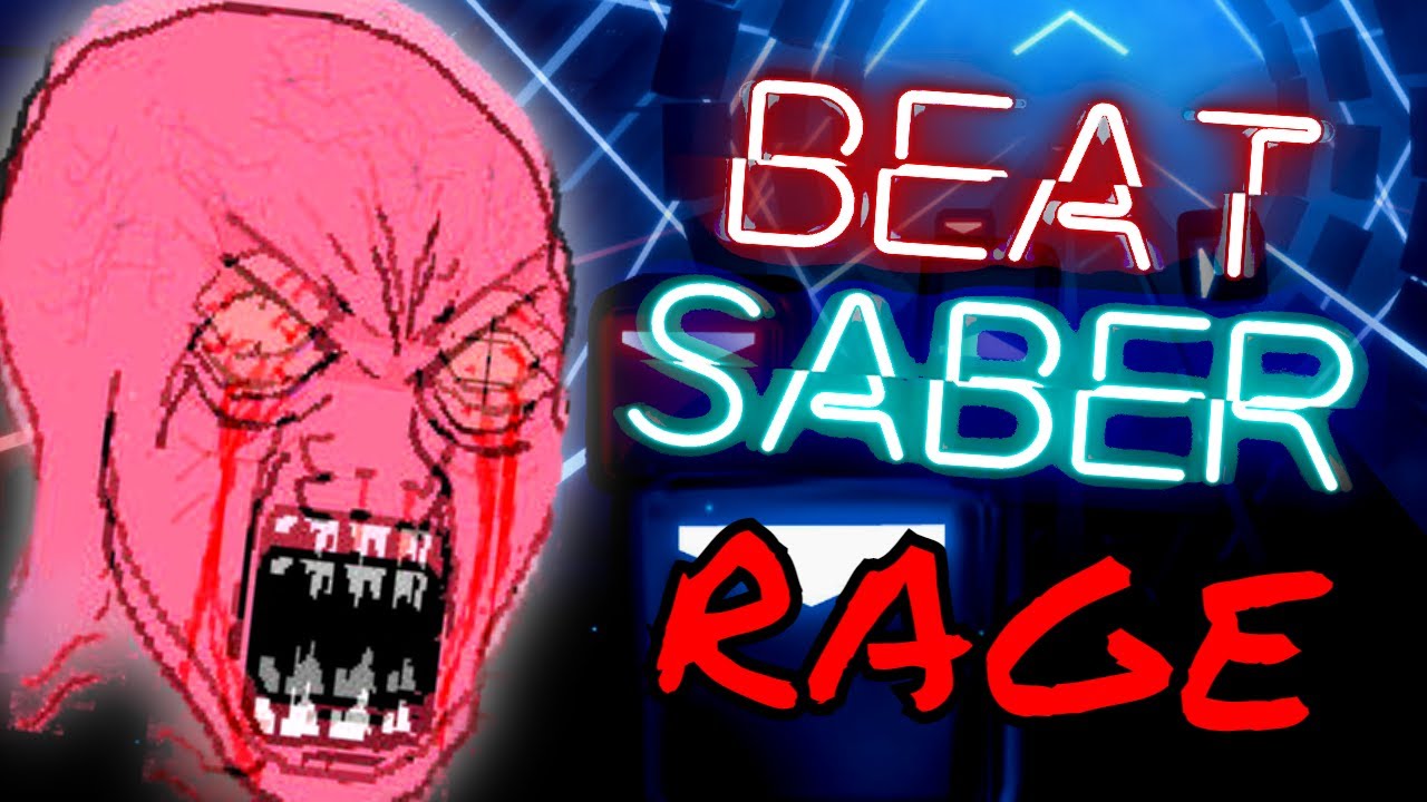 RAGING AT BEAT SABER (VR Funny Moments)