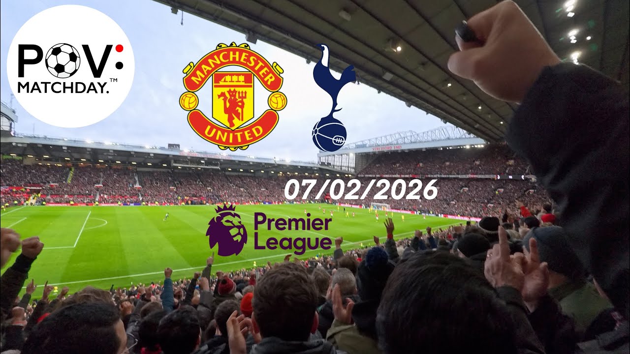 Red Card!? Sir Alex Ferguson Stand Matchday POV: Manchester United vs Tottenham Hotspur 07/02/2026