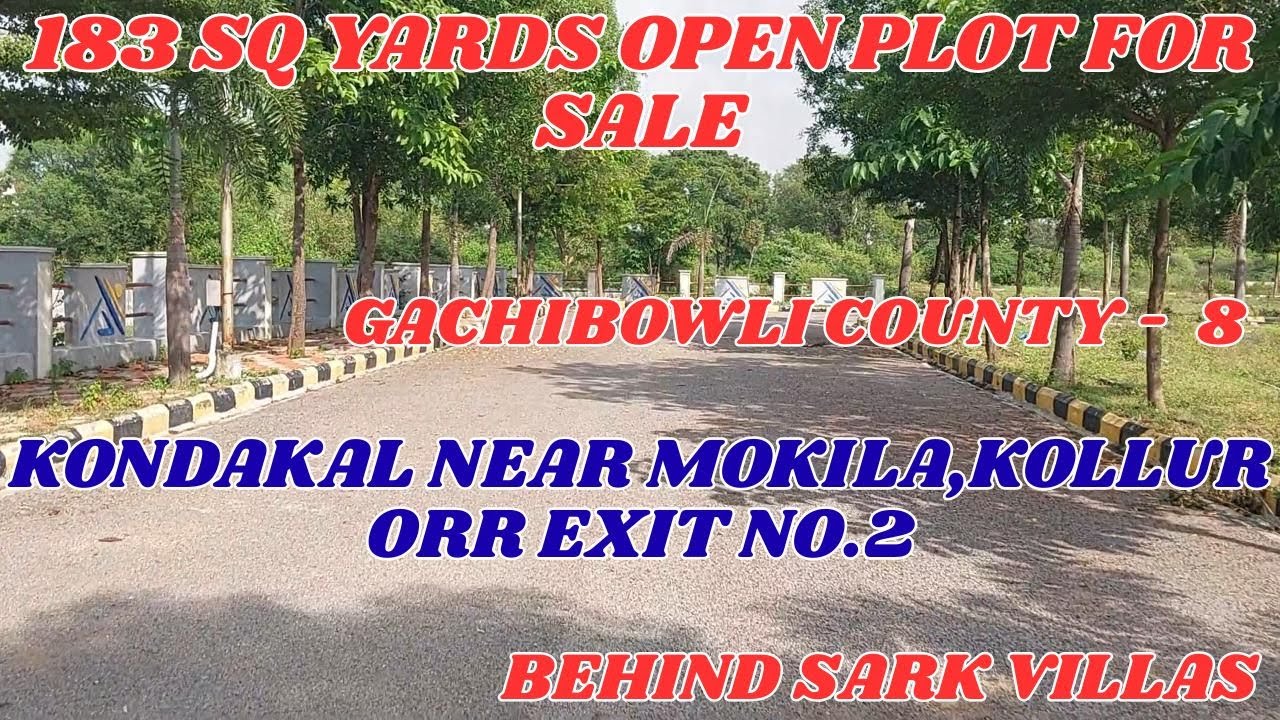 Участок HMDA площадью 183 кв.м. на продажу || Уезд Гачибоули 8 || Кондакал возле Мокилы, Коллур, ...