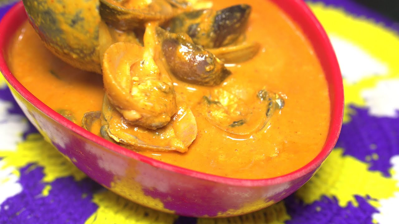 ತುಳು Clams Curry | ಮರ್ವಾಯಿ ಗಸ್ಸಿ | ಕೊಯ್ಯೊಲ್ ಗಸ್ಸಿ Marwai Gassi 4K Tulu Recipe CountNCook