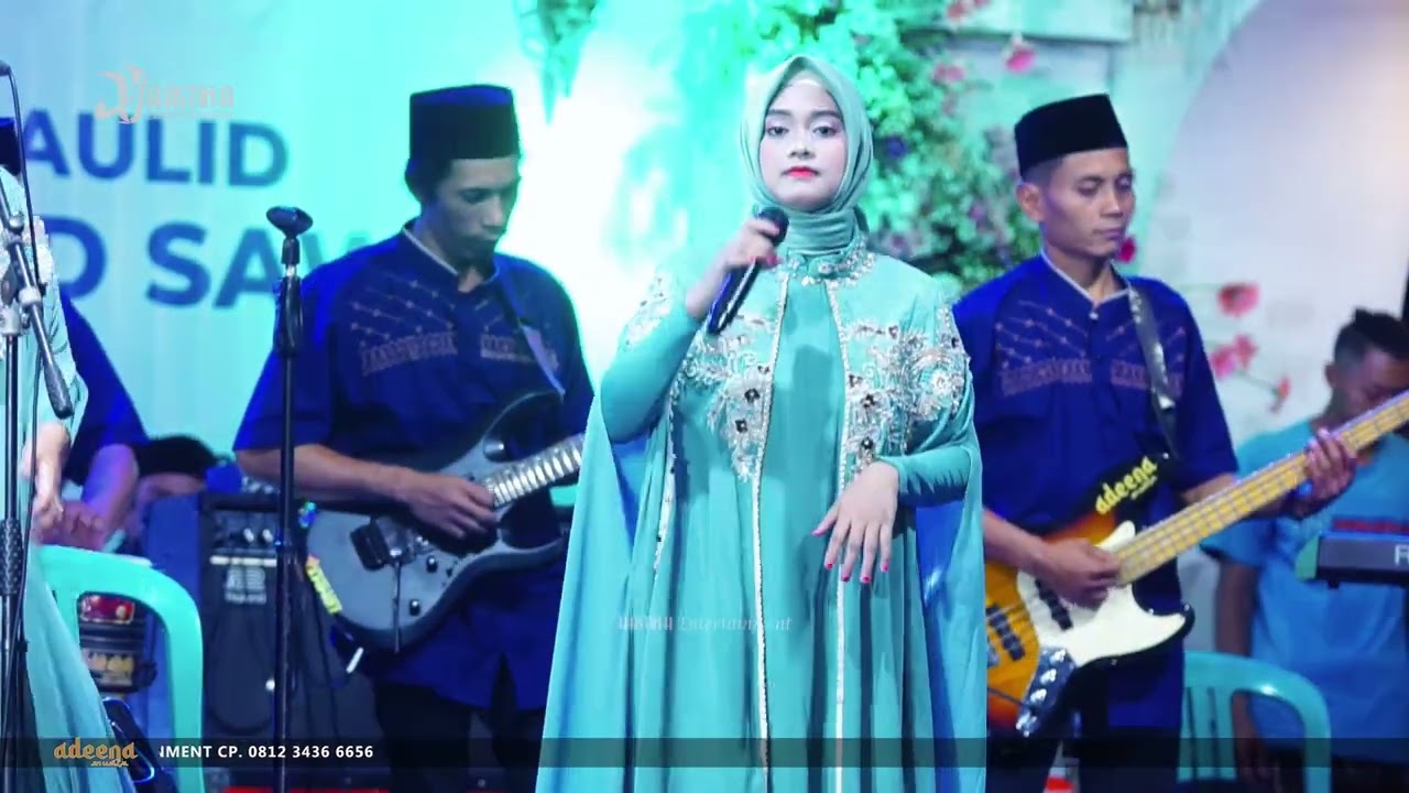 SHOLAWAT NABI (NUR HAMNA) ADEENA MUSIC - MEMPERINGATI MAULID NABI // KARANGTAWANG - LANGGENHARJO
