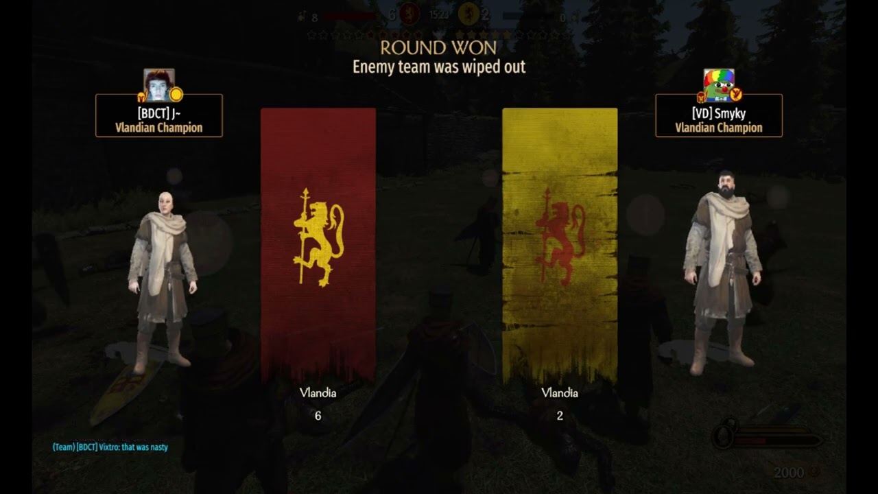 Mount and Blade Bannerlord Groupfight - BD Vs VD 8V8
