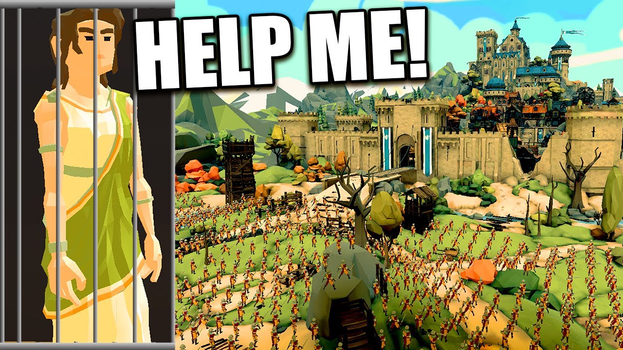 PRINCESS TAKEN HOSTAGE! Medieval SIEGE | WarBox Sandbox Cinematic