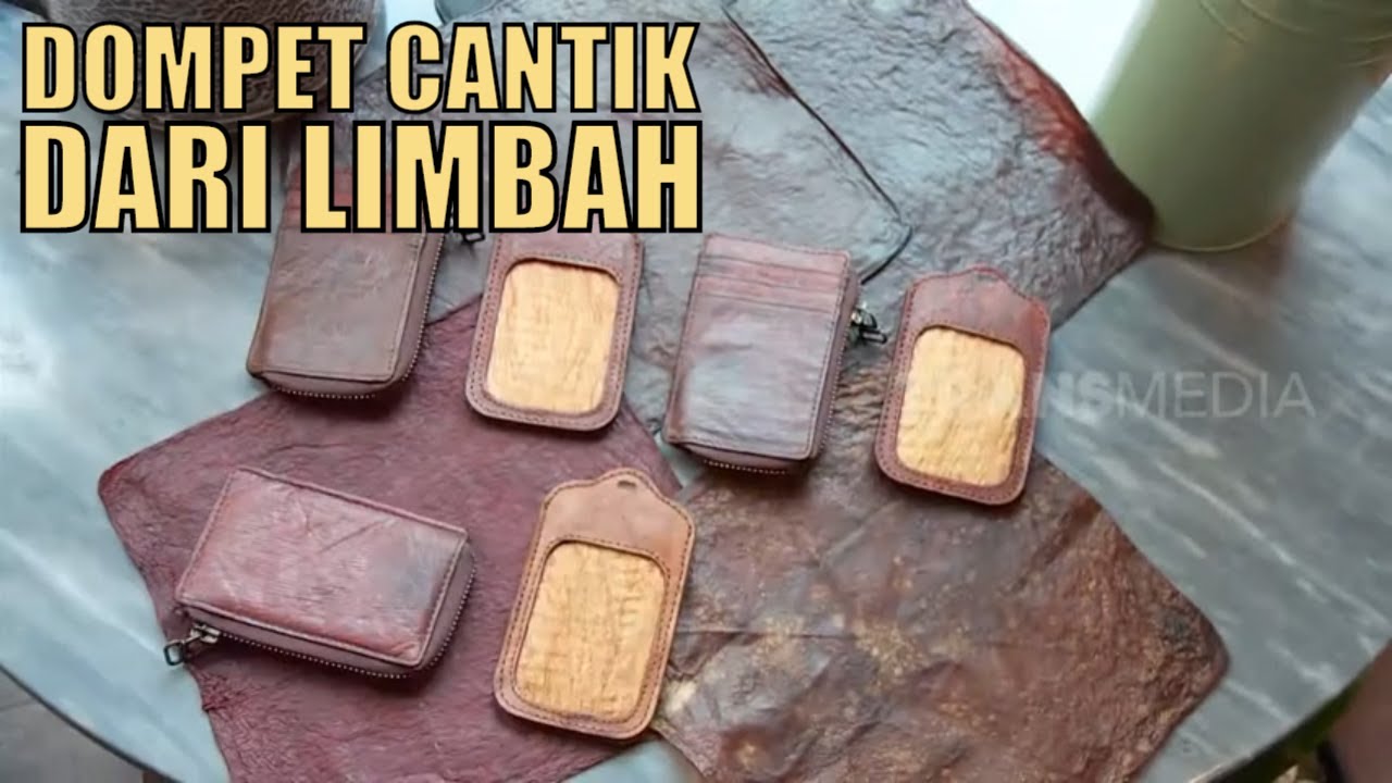 Kulit Imitasi Limbah Organik Disulap Cantik Jadi Dompet | SI UNYIL (27/07/20) PART 3