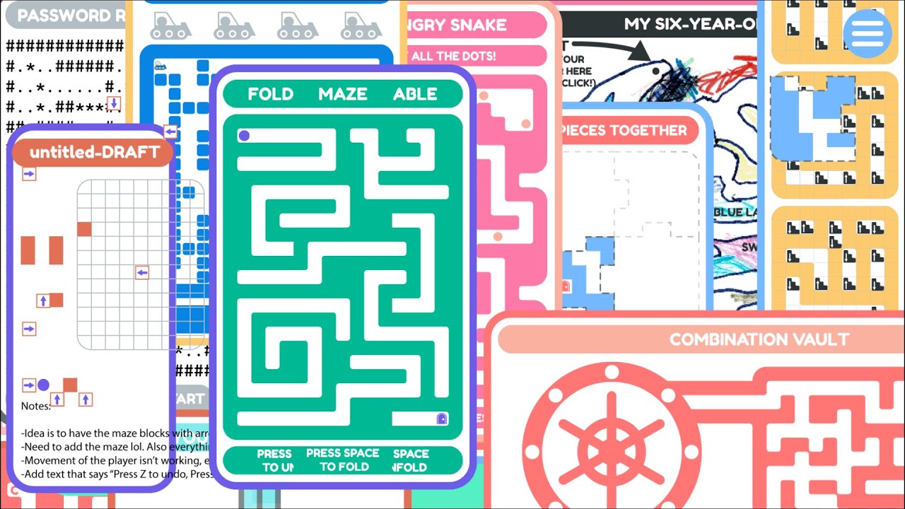 Looking Back at Some Mazes from 