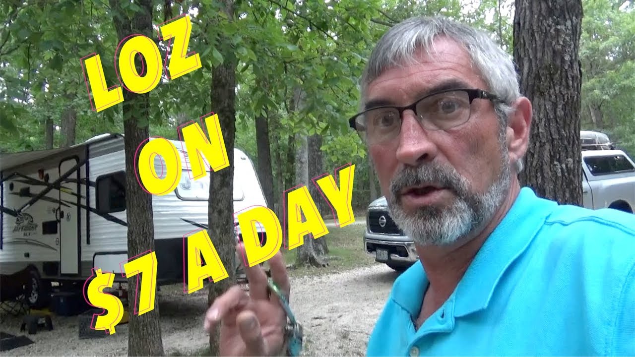Lake of The Ozarks On 7 $ A Day | McCubbins Point | boon-docking