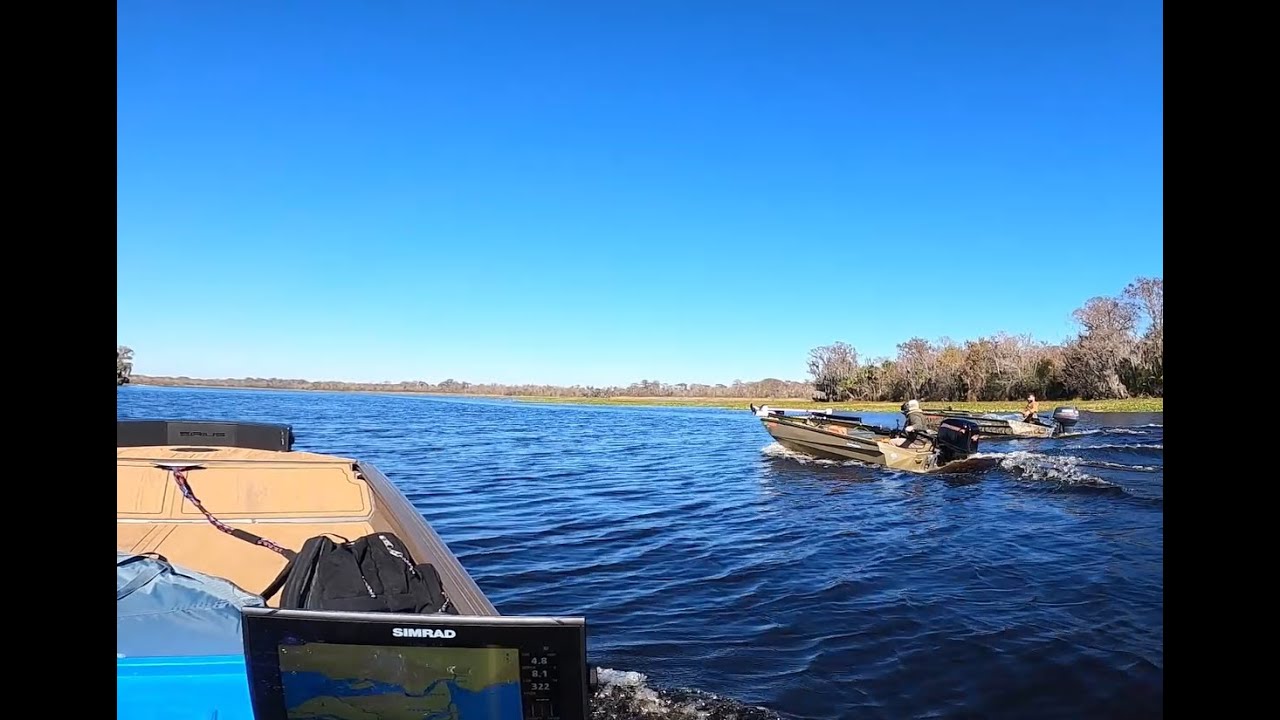 Jon Boat Camping on Alexander Springs Creek
