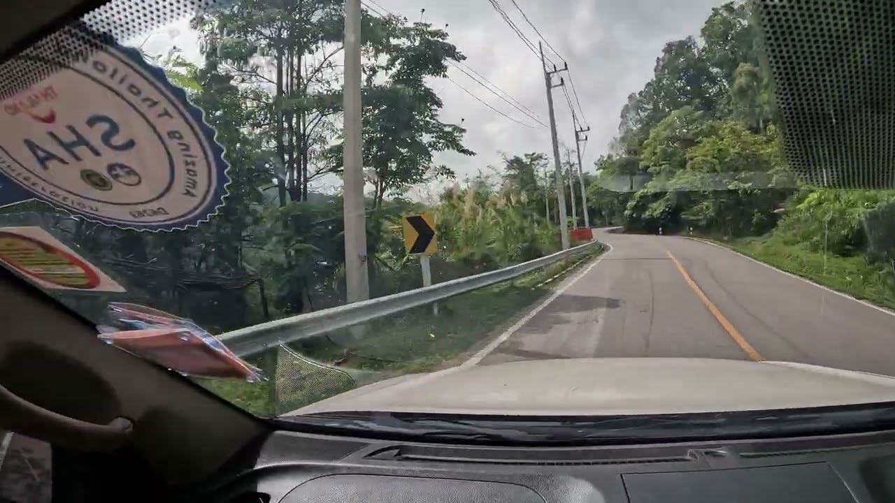 amazing road : Chiang Mai to Pai  /  Thailand part1 4K