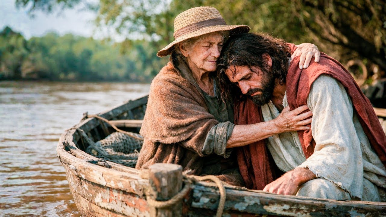 Ao ir pescar cedo, uma viúva encontrou Jesus cansado e com fome, seu gesto tocou o céu...