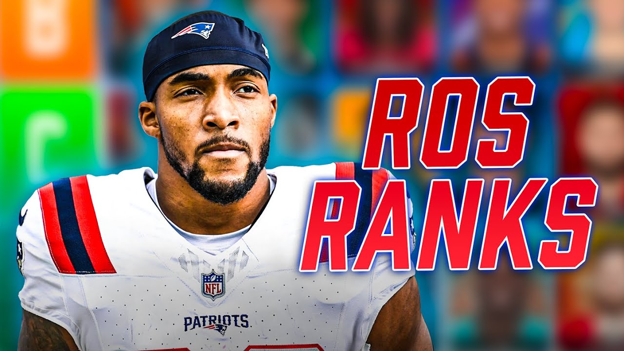 Rest Of Season Fantasy Football Rankings (Every Position)
