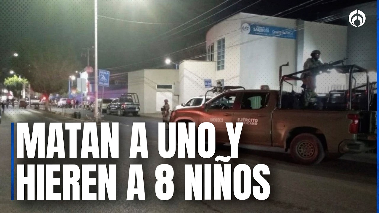Ataque armado en parque de Guanajuato deja un muerto y 8 niños heridos