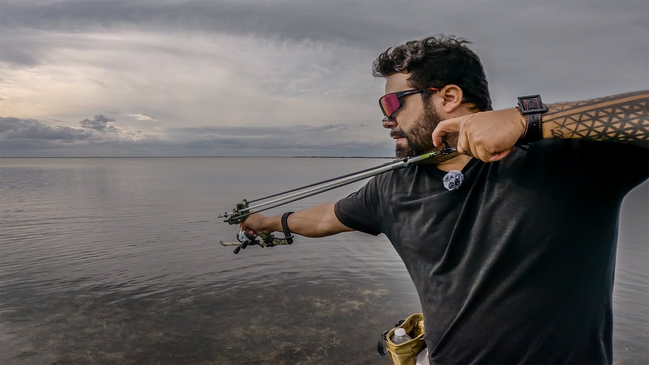 ATlRAND0 no Peixe de Estilingue e Flecha, Arraia Passou eu Disparei