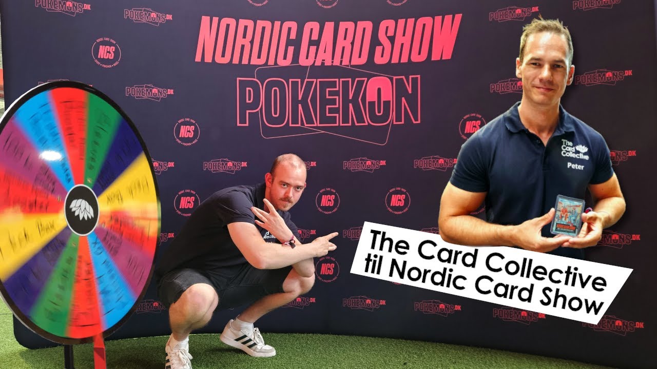 VI VAR TIL POKEKON 2023! | The Card Collective til Nordic Card Show