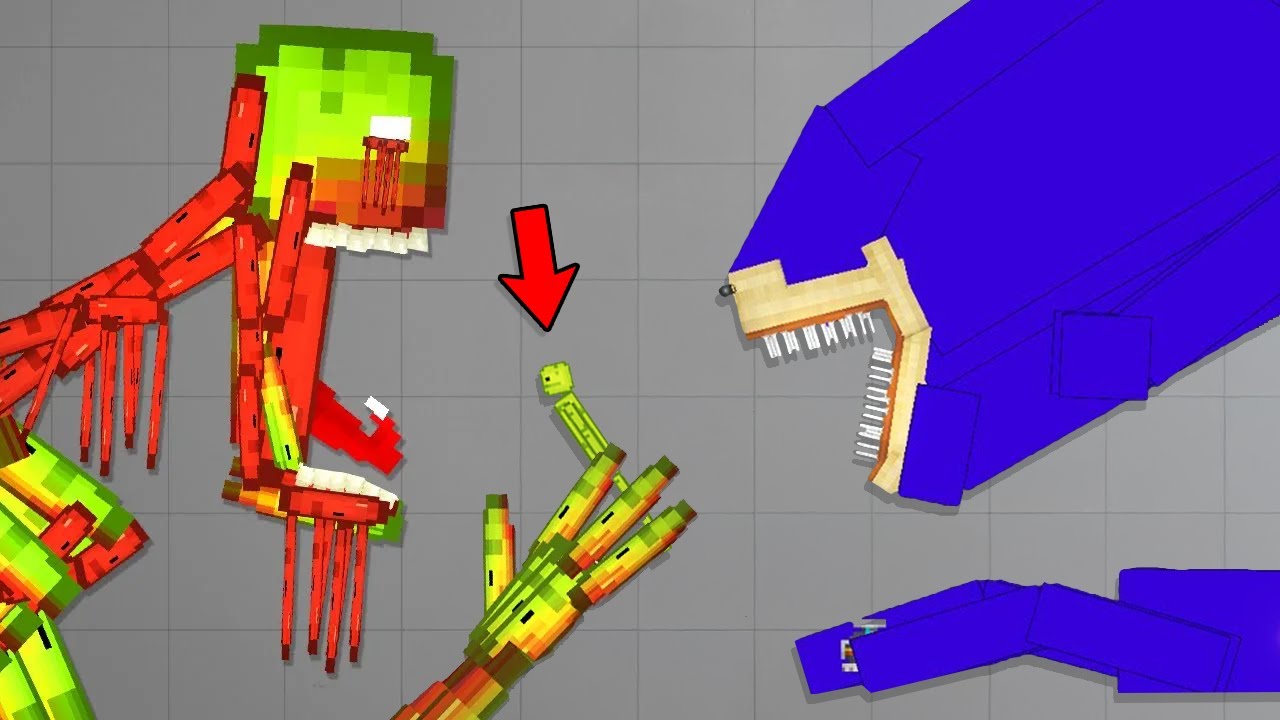 WORLD'S LARGEST Monsters EAT RAGDOLLS!
