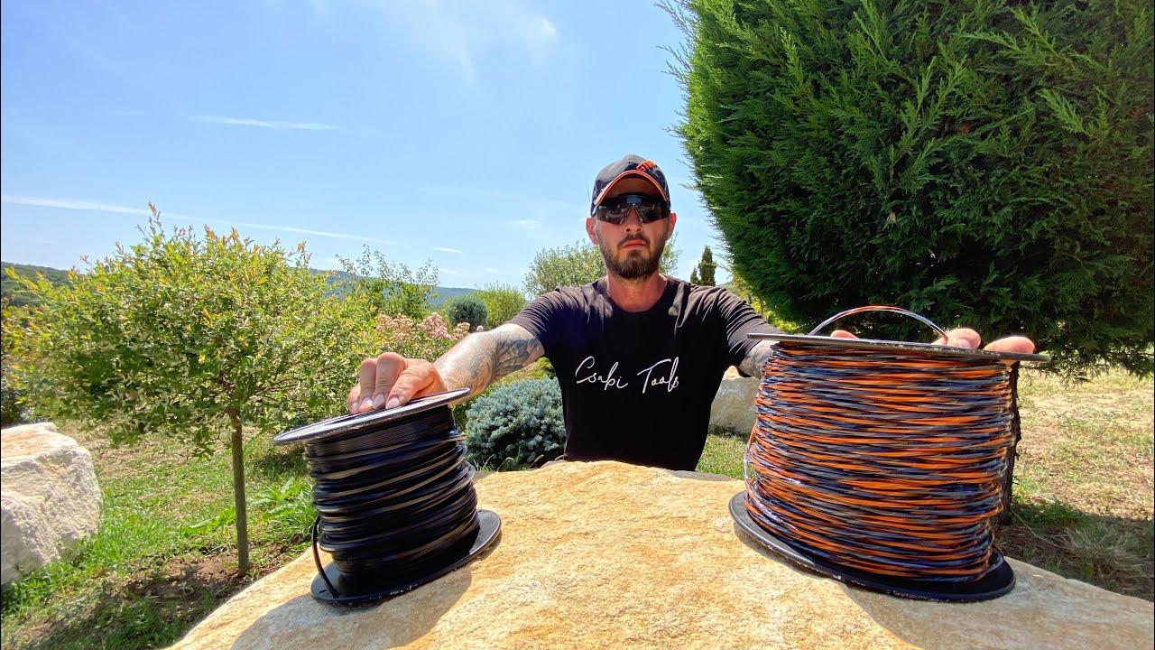 Testing Stihl Square and Stihl CF3-pro trimmer line with Stihl Fs 561-C and Stihl Fs 560-C.