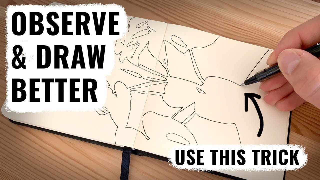 Drawing With The Right Side of the Brain (Exercises)