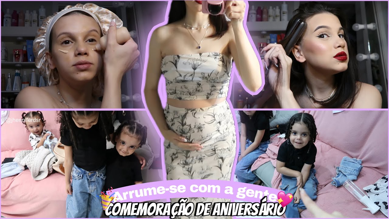MÃE DE 5 - Arruma-se com a gente para comemorar o aniversario do meu noivo💖🎉