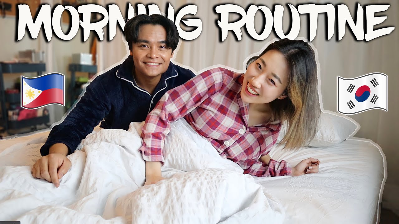 OUR MORNING ROUTINE AS AN ENGAGED COUPLE