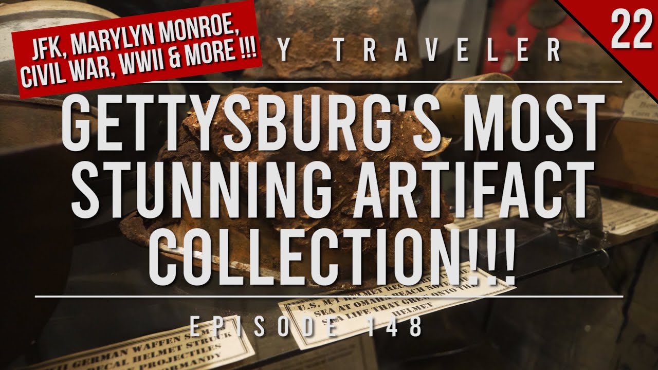 Gettysburg's Most STUNNING Artifact Collection (JFK, Marilyn Monroe) | History Traveler Episode 148