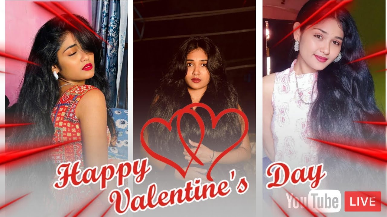 Happy Valentine's day 💘 Live #longhair #openhair #hair #ponytail #bundrop #bunhair #braids #live