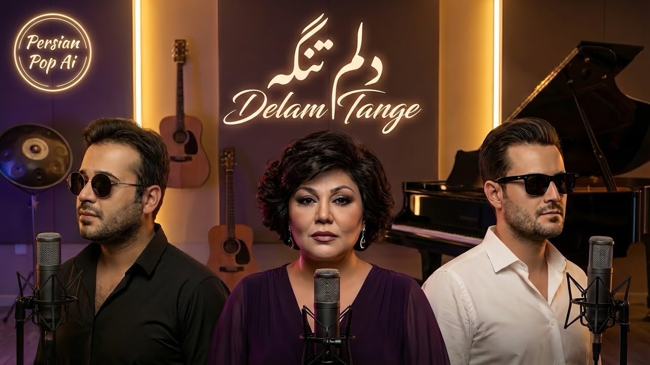 دلم تنگه 💔 | ریمیکس احساسی | Persian Pop AI & Tarjiband