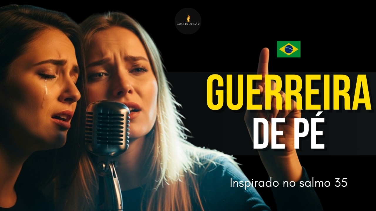 Guerreira de Pé | Inspirado no Salmo 35 | Música Gospel | Altar de Abraão 🔥