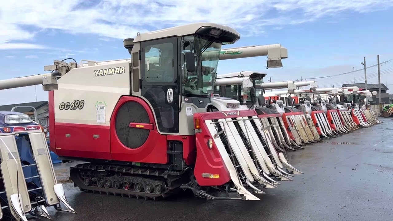 Combine yanmar GC698 đẹp long lanh 👋🚜☎️🚜