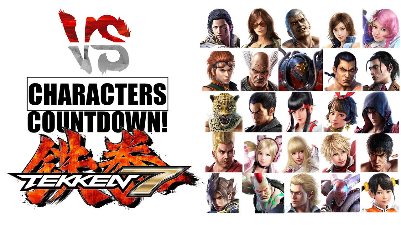 TEKKEN 7 Characters Countdown!