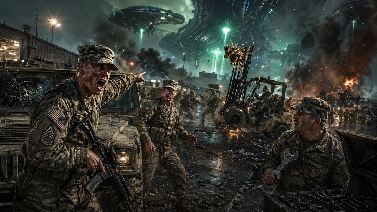 They Invaded Earth During PT... The Army Took It Personally | Part 1 | HFY Sci-Fi