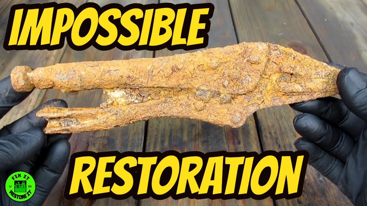 Restoration impossible mission! Rustiest tool on Youtube! So rusty !!!!!