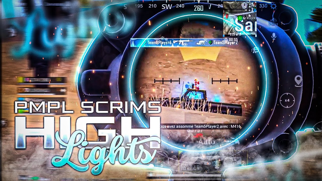 HIGHLIGHTS SCRIMS PMPL | PUBG MOBILE